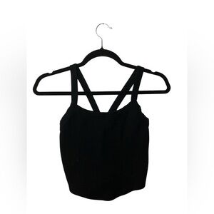 Black Strappy Tank Top